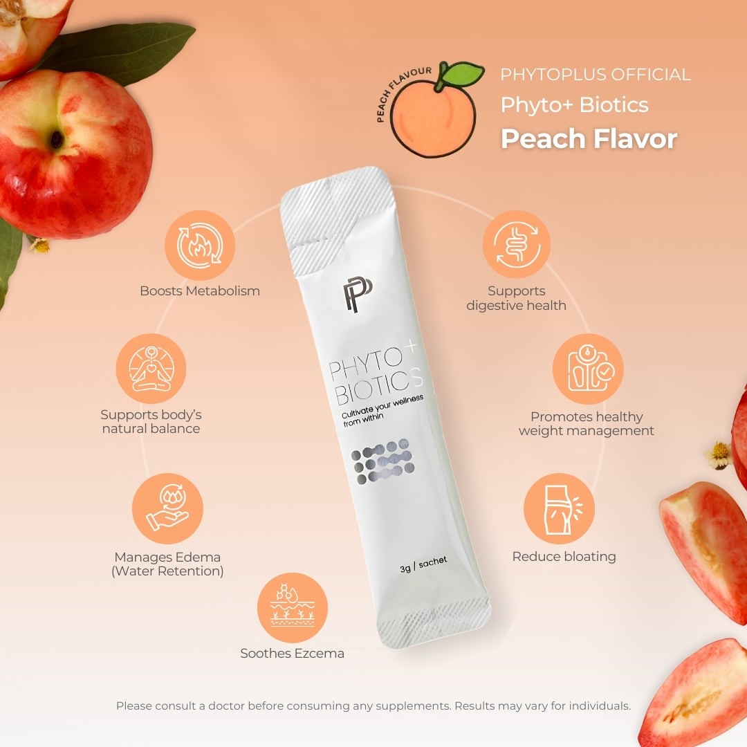 PHYTO+ BIOTICS - PEACH / YOGURT